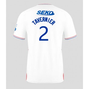 Rangers James Tavernier #2 Bortatröja 2023-24 Kortärmad